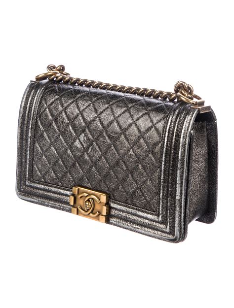 chanel boy argento|Chanel boys handbags.